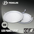 Nuevos productos CE RoHS 6W LED Panel Lighting Manufacturer